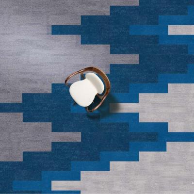 중국 PinGer Interweave Commercial Carpet  Eco-friendly Backing Flooring Interlocking Carpet Tile 제조업체