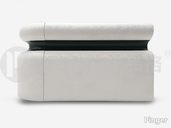 Corridor vinyl wall handrails